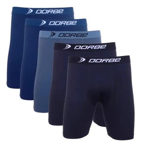 Kit 5 Cuecas Long Leg Algodão