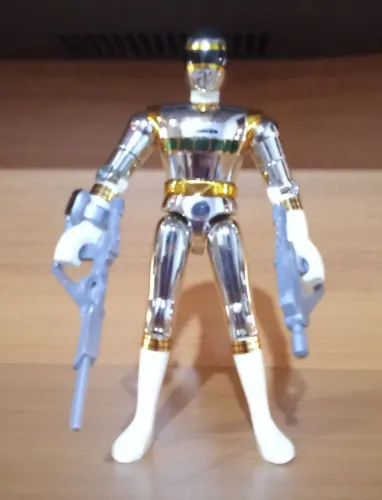 Ranger Prata Bandai Power Rangers no Espaço (VALOR MÍNIMO, FAVOR NÃO INSISTIR)