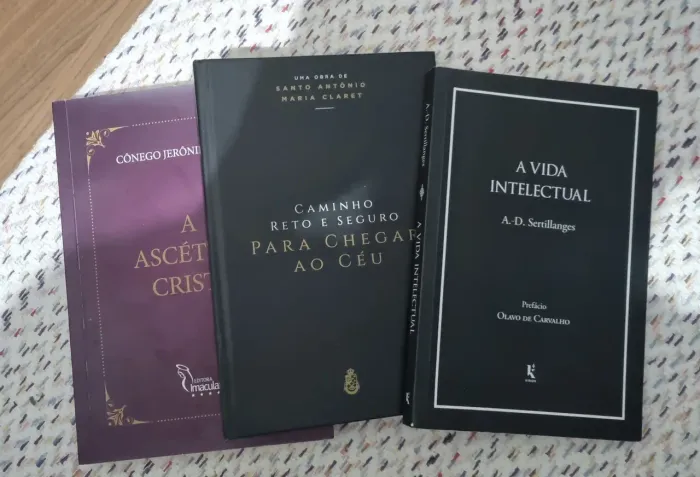 Kit de 3 livros católicos