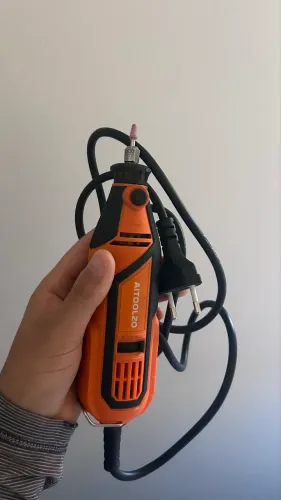 Kit Micro Retífica AITOOLZO 92 Peças - 450W + Eixo Flexível