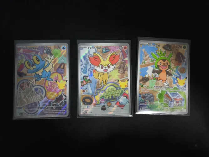 Trio de kalos pokémon