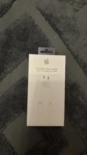 Carregador completo, fonte 20w e cabo lightning