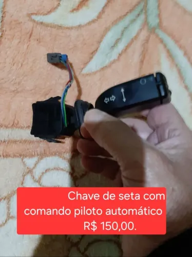 Chave de seta com comando piloto automático 