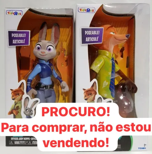 Bonecos zootopia Disney jakks pacific Funko pop colecionador action figure