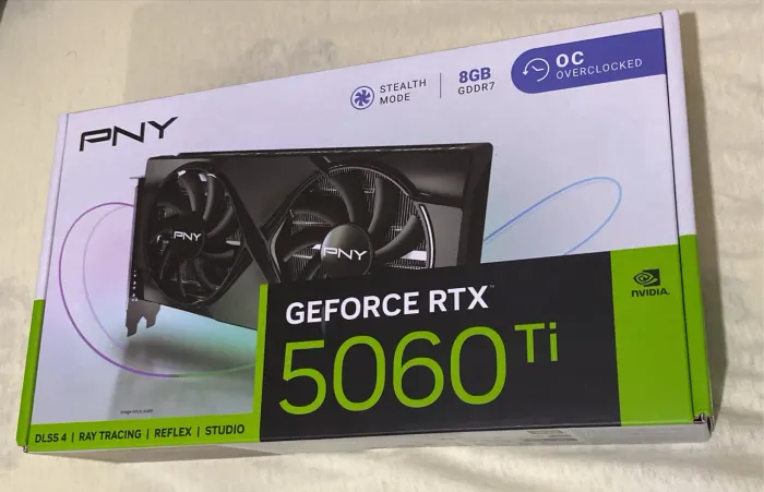 RTX 5060 TI 8 GB PNY - LACRADA!