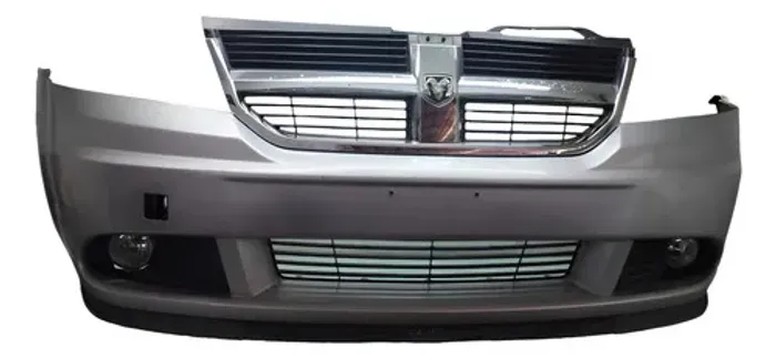 Parachoque Dianteiro Dodge Journey 2009 A 2012 Prateado