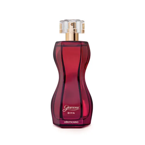 Perfume Glamour Diva Oboticário Deo Colônia 75ml