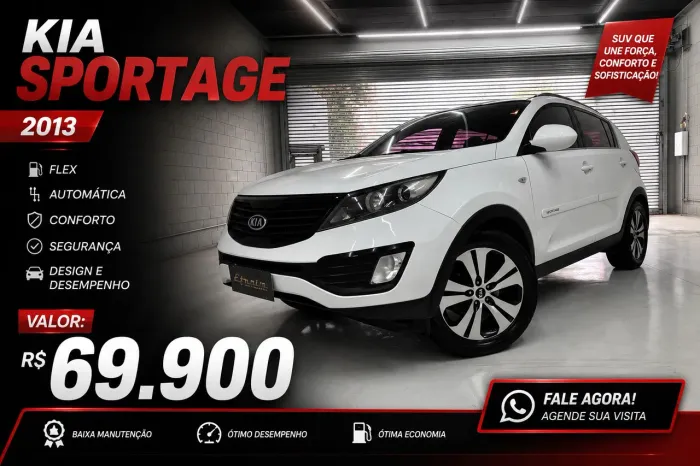 Kia Motors Sportage LX 2.0 16v/ 2.0 16V Flex Aut. 2013