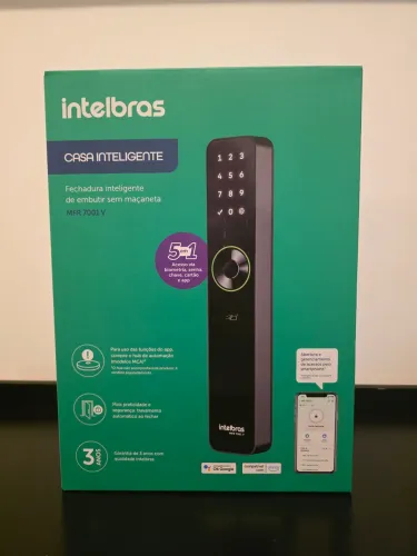 Fechadura Digital Intelbras MFR 7001 V Nova Lacrada com Nfe e garantia<br><br>NF e Garantia