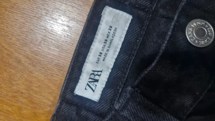 calça baggy zara
