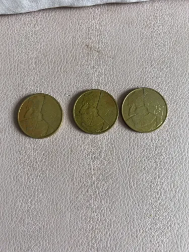 Moedas antigas da Bélgica