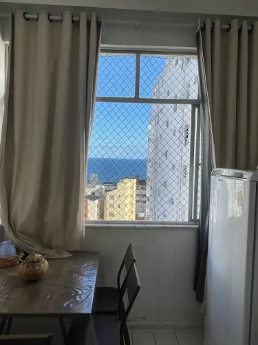 Apartamento para aluguel na Barra, quarto e sala mobiliado, Salvador-BA