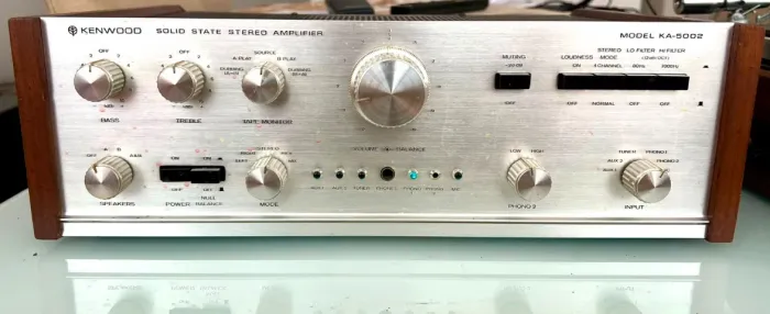 Amplificador Kenwood KA-5002 - Direto De 1972 - Impecável