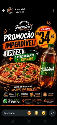 Ferreira pizzas