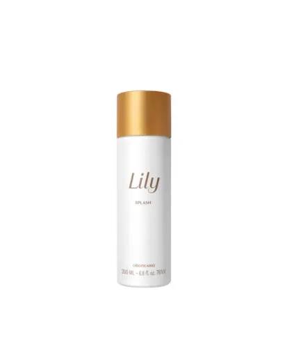 Perfume Splash Lily - O Boticário 