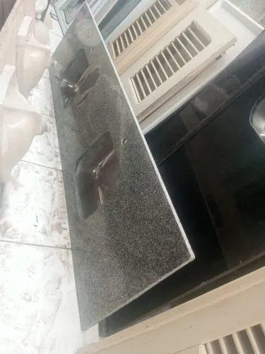 Pia 2 cubas inox granito andorinha seminova. Negociável!