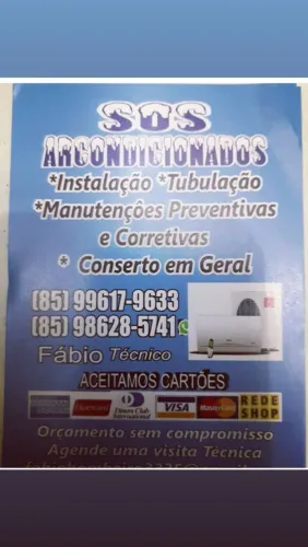 Ar condicionado instalação e manutenção consertos 
