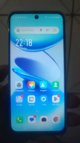 VENDO CELULAR INFINIX SMART 9 DE 128 GIGAS COM CAPA E PELÍCULA 3D FUNCIONANDO TUDO