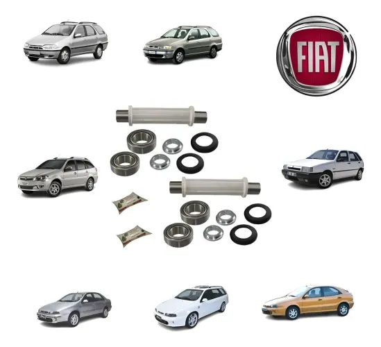 Kit reparo eixo traseiro Fiat