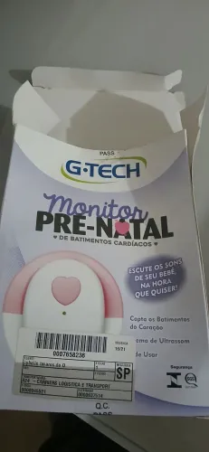 Verificador de batimentos cardíacos de feto G tech