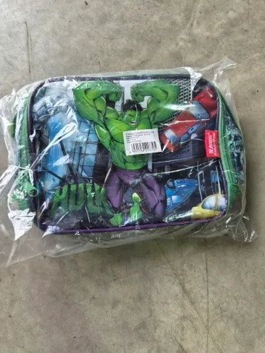 Lancheira infantil Hulk