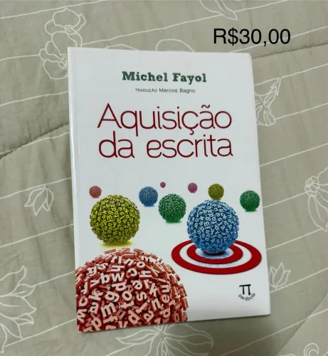 Livro Aquisição da escrita