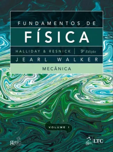 Livro Fundamentos de Física, Halliday, volume 1, mecânica, 9ed. usado 
