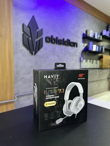 HEADSET HAVIT H2230U 7.1 BRANCO