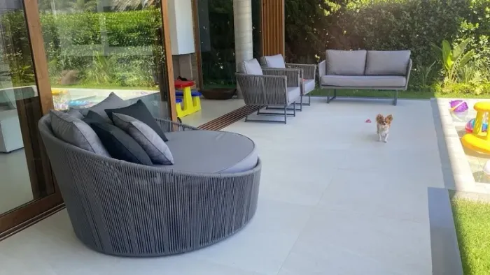 CHAISE LUXO DE CORDA NÁUTICA 