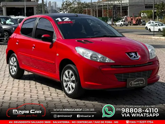 Peugeot 207 XR 1.4 Flex 8V 5P 2012