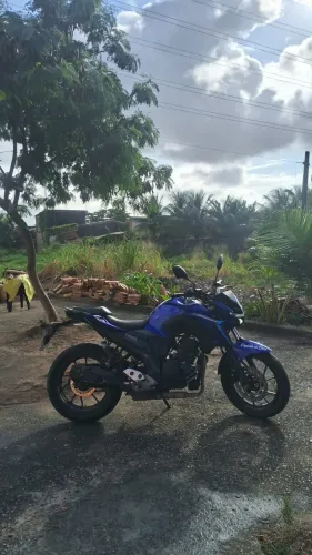 Yamaha Fazer FZ25 250 Azul 2025 - 56.761km - IPVA Pago - Motor Lacrado - Moto Linda