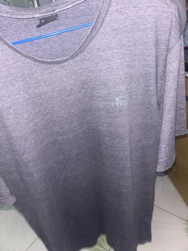 Camiseta Oakley Original Cinza Mescla - Tamanho XL/GG