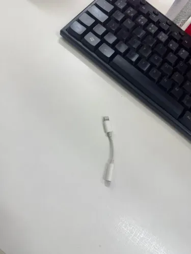 Adaptador de Lightning para conector de fones de ouvido de 3,5 mm da Apple para p2