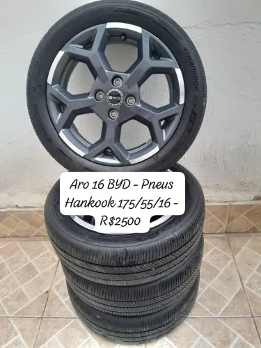 Jogo de rodas aro 16 4x100 BYD