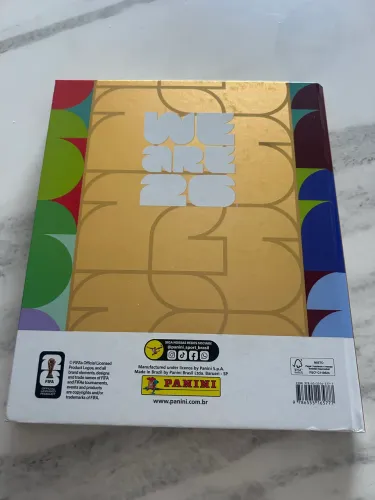 Álbum completo dourado copa 2026