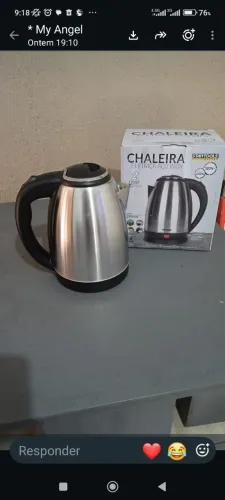 Chaleira elétrica quase de graça