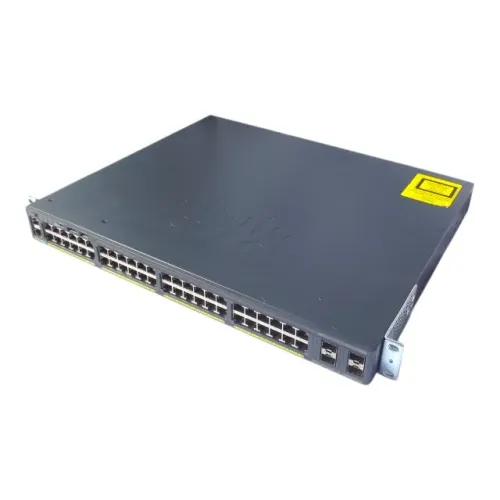 Switch Cisco Gigabit 2960X - 48 Portas Gigabit PoE - Com Suportes