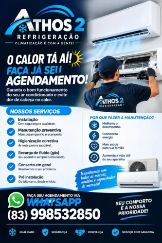 Instalação de ar condicionado, manutenção, consertos e vendas