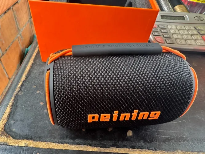 caixa de som peining