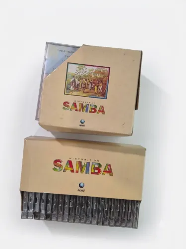 COLEÇÃO DE CDS : HISTÓRIA DO SAMBA