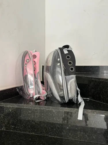 Mochila pra gato