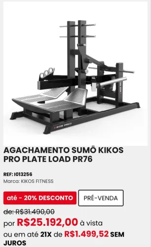 Academia completa só no ponto de abrir máquinas welness