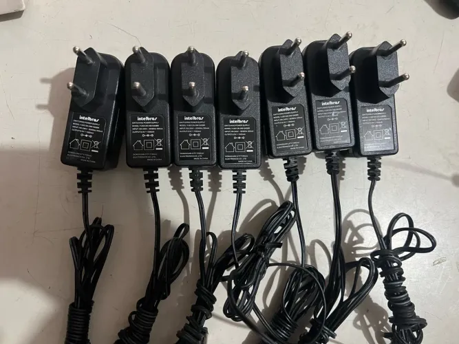 7 Fontes Intelbras 9v 1000a