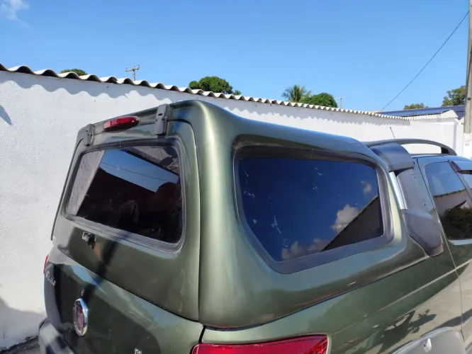 Caçamba de Fibra Fiat Strada 2015 Adventure - Muito Nova