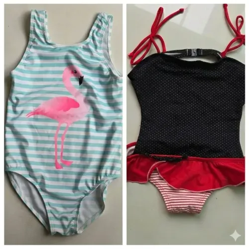 kit dois maios infantis veste 3 até 5 anos.