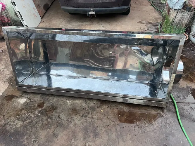 Vendo coifa toda em inox