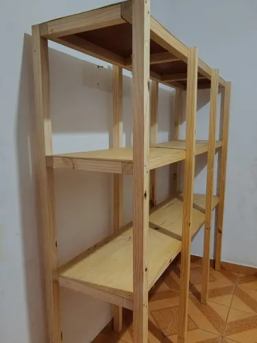 1,80x1,80x0,50 prateleira semi-novo <br>Prateleira semi-novo <br><br>#prateleira