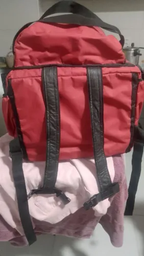 Bag vermelha para entregadores 