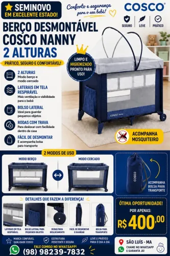 Berço portátil