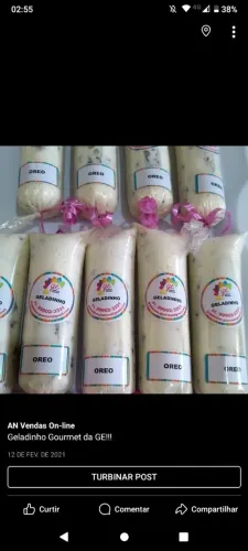 Geladinho (dindin) gourmet